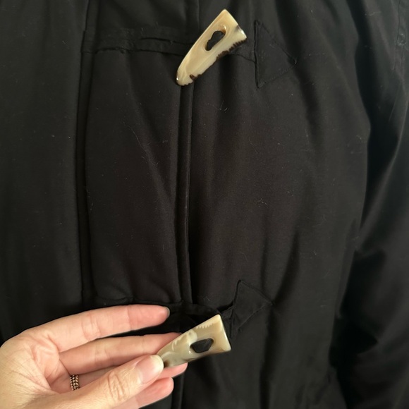 Vintage Rainbow West Puffer Winter Coat with Faux Fur Lined Hood size M - Picture 7 of 13